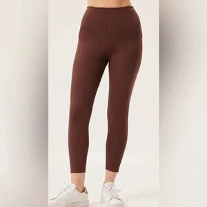NWT Girlfriend Collective Compression Pocket Leggings HighRise earth Size XS